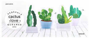 30 pages/pack Fresh Cactus Love Sticky Memo Pad