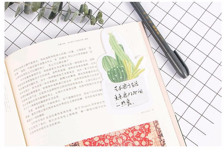 30 pages/pack Fresh Cactus Love Sticky Memo Pad