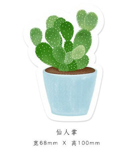 30 pages/pack Fresh Cactus Love Sticky Memo Pad