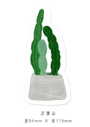 30 pages/pack Fresh Cactus Love Sticky Memo Pad