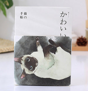 Japanese Cat Vintage Sketchbook