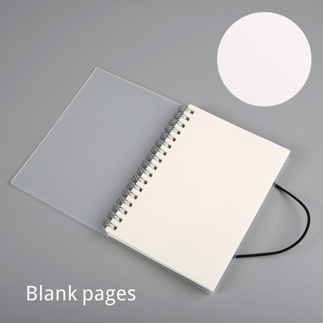 DOT Blank Grid Paper Notebook