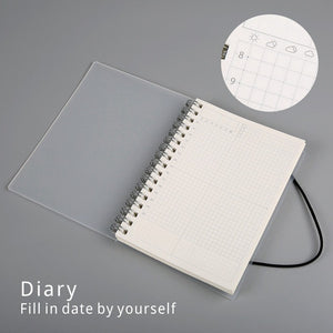 DOT Blank Grid Paper Notebook