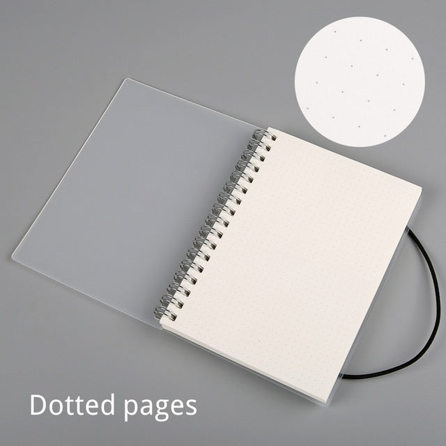 DOT Blank Grid Paper Notebook