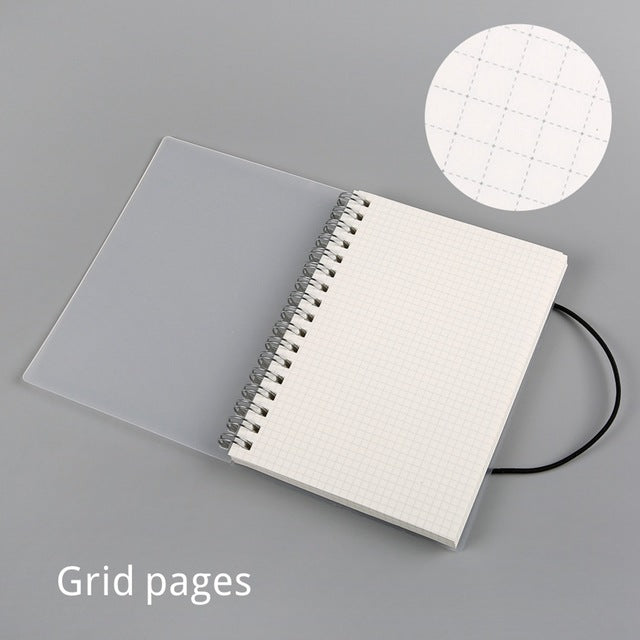 DOT Blank Grid Paper Notebook