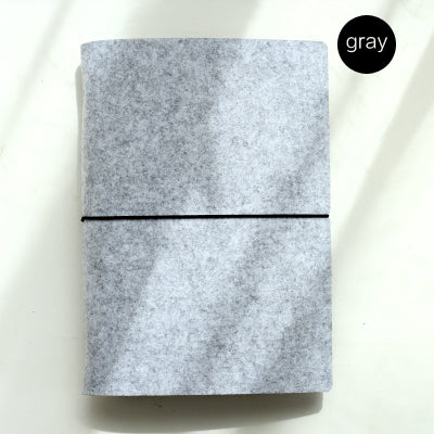 Felt Shell Fabric Notebook