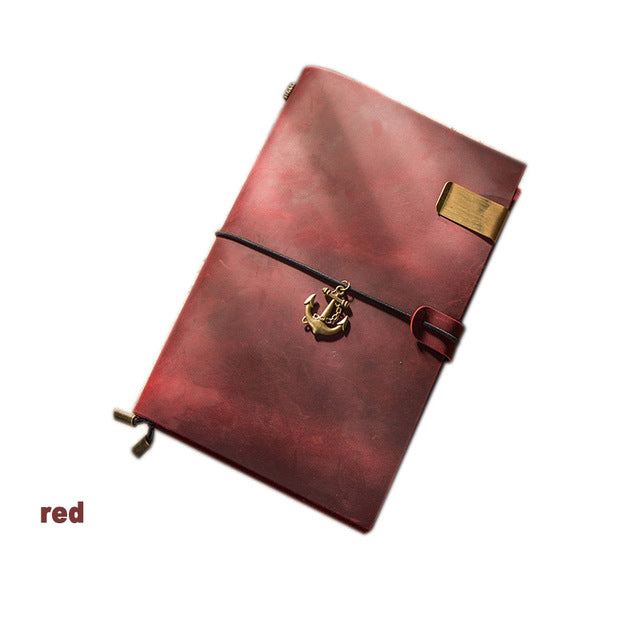 DIY Vintage Leather Notebook