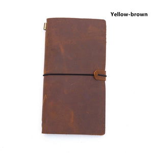 100% Genuine Leather Traveler Notebook