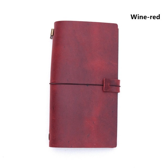 100% Genuine Leather Traveler Notebook