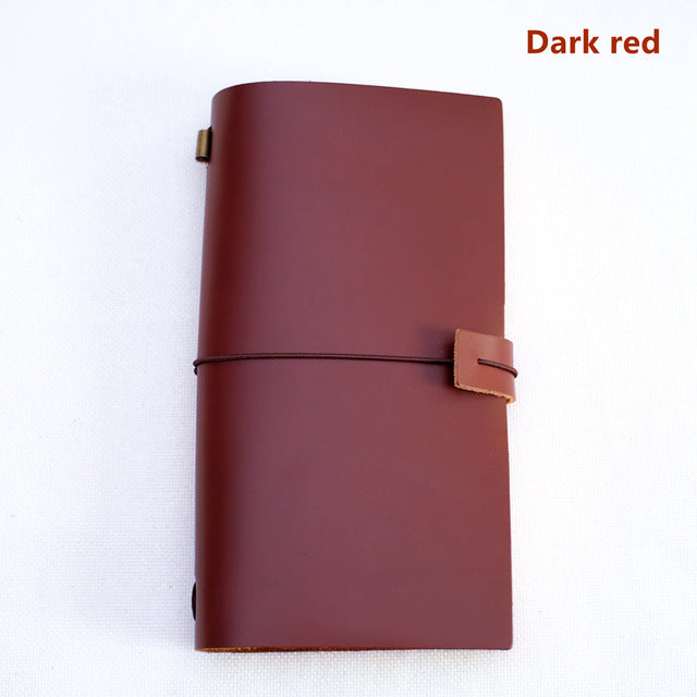 100% Genuine Leather Traveler Notebook