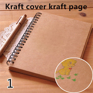 DIY Vintage Kraft Paper Notebook