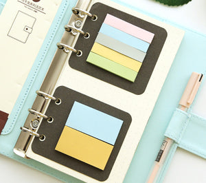 JNW Simple Snap Felt Fabric Notebook